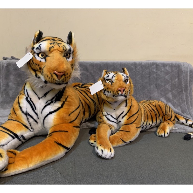 DISCOUNTED PRICE EXTRA LARGE MEDIUM MINI SIZE BROWN TIGER SOFT TOY AVAILABLE IN XL M S Home Decoration Shopee Malaysia