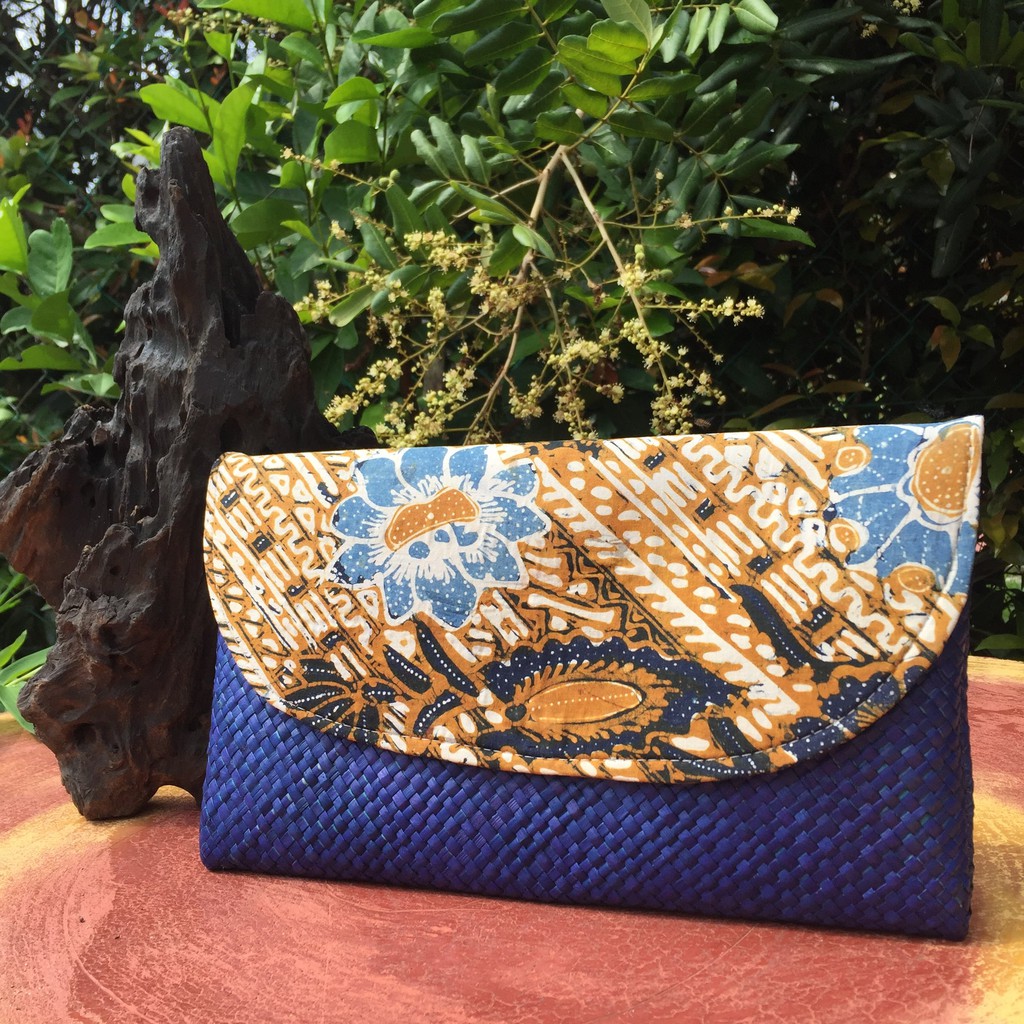 Clutch Batik 100 handmade Shopee Malaysia