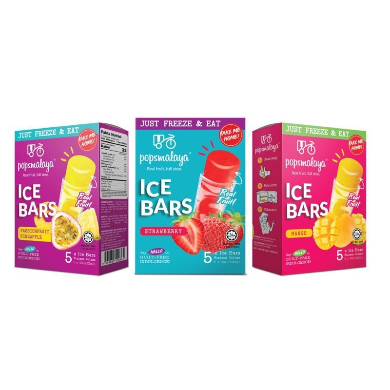 🔥READY🔥 Ice Bars ice cream buahbuahan semula jadi viral Shopee Malaysia