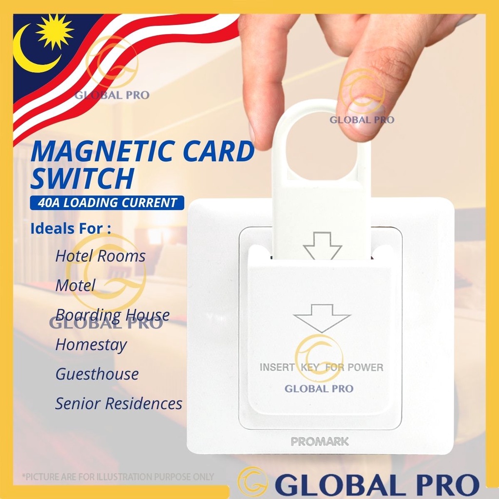 Hotel Hospitality Slotted Key Card Energy Saving Switch Card Sensor Switch Electricity