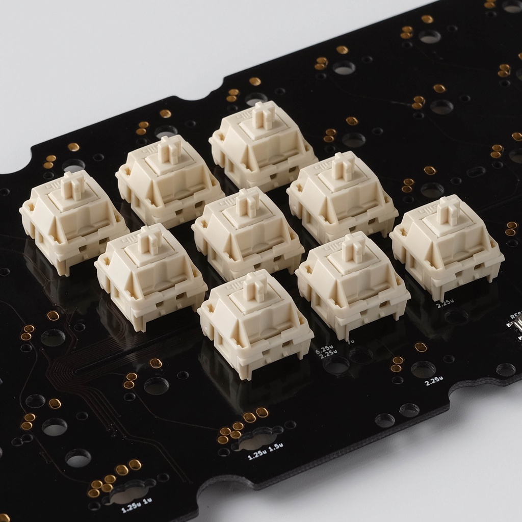 Novelkeys x Kailh Cream Linear Switch Shopee Malaysia