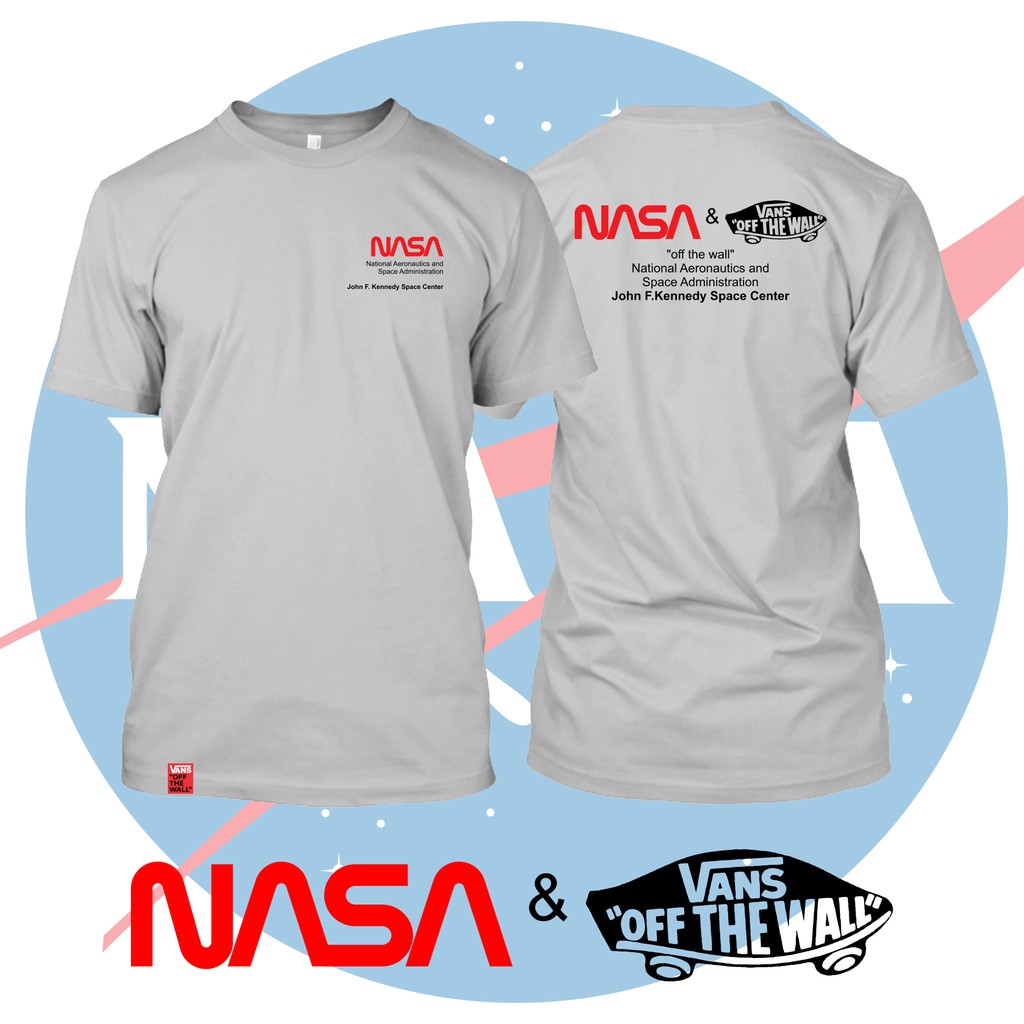 Vans X NASA The Voyager Hypebeast Streetwear T shirt Super Premium by Darkproject Available big size 4XL 5XL Shopee Malaysia