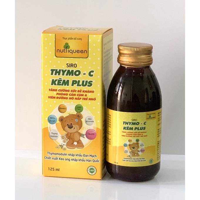 Thymo Syrup - C Zinc plus - Strengthens Resistance, Prevents Colds ...