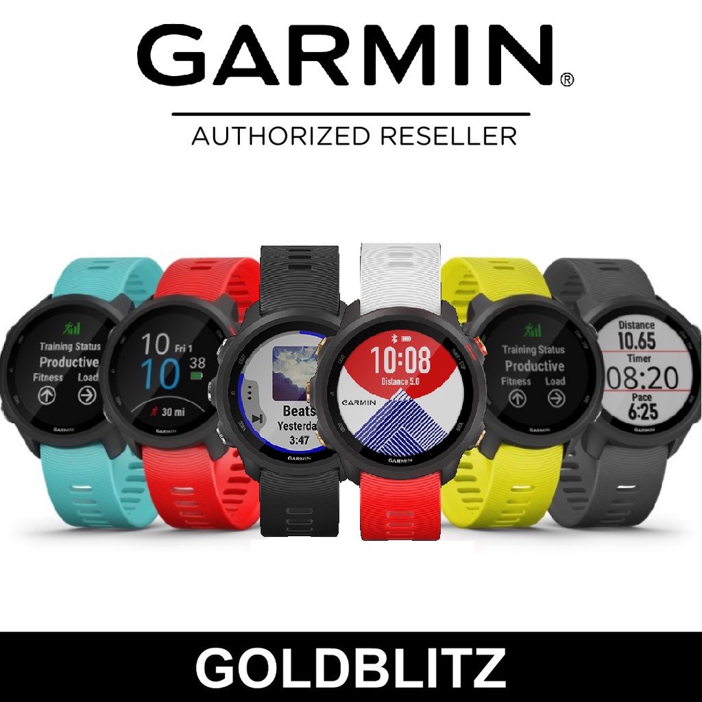  Garmin Forerunner 245 Music, GPS Running Smartwatch