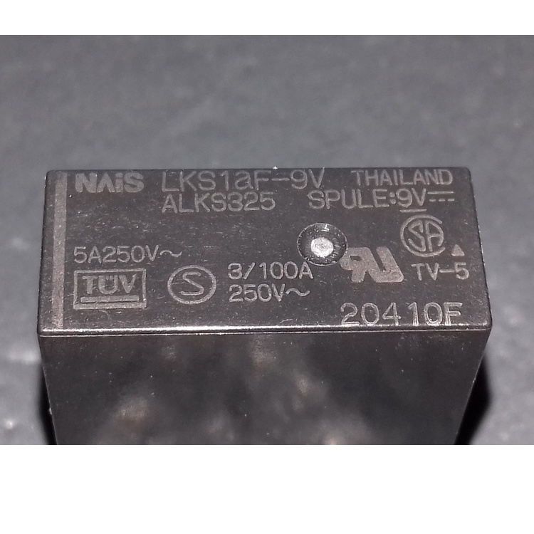5PCS/LOT New Power Relay LKS1AF-5V ALKS329 LKS1AF-9V ALKS325