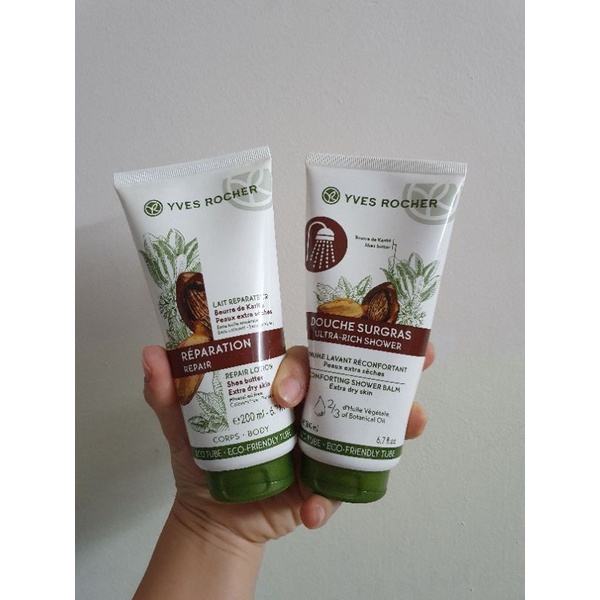 [Buy 1 Get 1 Free] Yves Rocher Shea BUTTER SHOWER BALM 200ml Free Yves