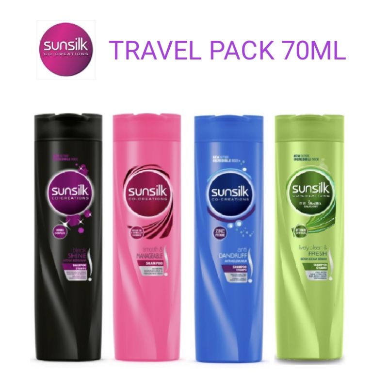 sunsilk shampoo travel pack