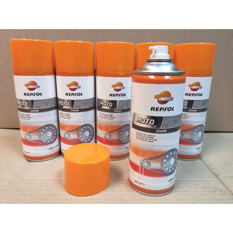 REPSOL/STP/MUTAKIN CHAIN LUBE RANTAI MINYAK SPRAY | Shopee Malaysia
