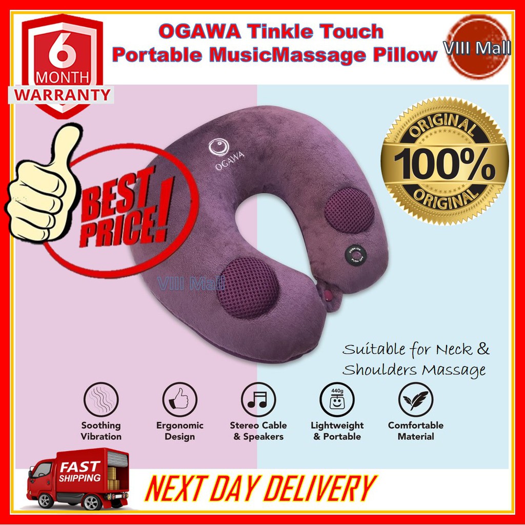 Ogawa tinkle touch hot sale music neck massager