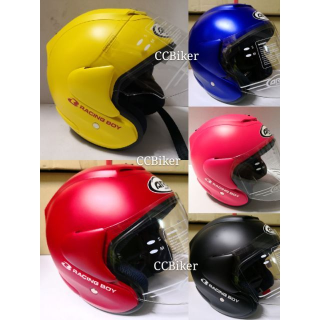 [Ready Stock] ARC RITZ Helmet Matt Red/ Blue / Black/ Pink/ Yellow ...