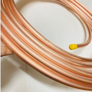 AIRCOND COPPER TUBE 1/4 2HUN 3/8 3HUN 1/2DEWPOINT FEET 冷气 铜管