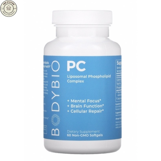 BodyBio, PC, Liposomal Phospholipid Complex, , 60 Non-GMO Softgels ...