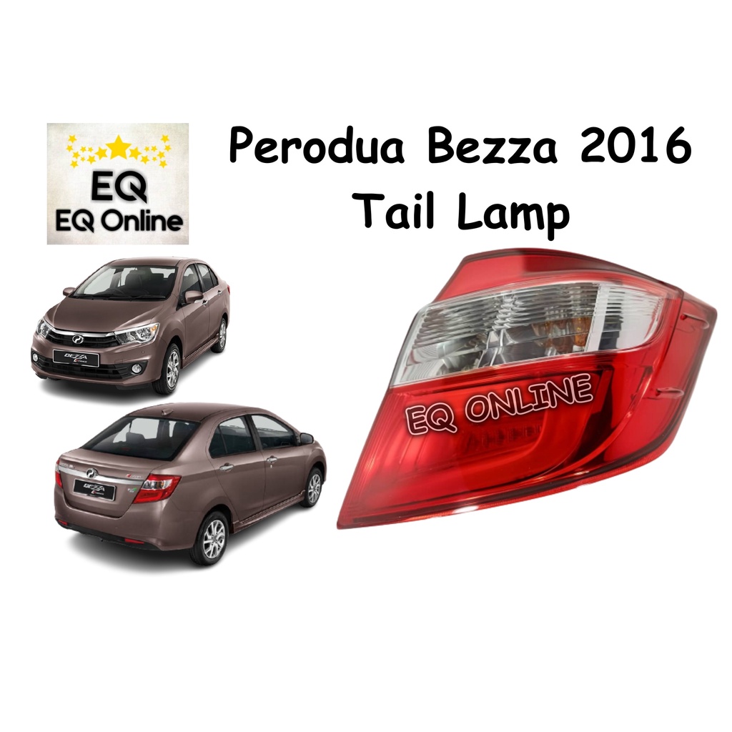 Perodua Bezza 2016 Tail Lamp Malaysia Lampu Belakang 2017 2018 2019 ...