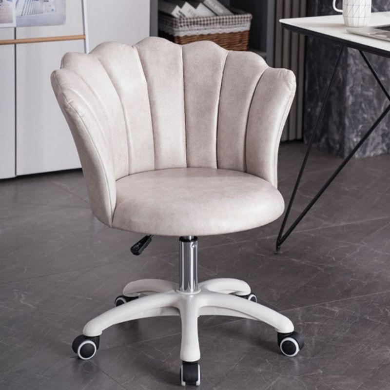 NORDIC SOFT VELVET OFFICE CHAIR Computer Working Chair Adjustable Height  Rotating Wheels Soft Velvet Kerusi Office Baldu | Shopee Malaysia