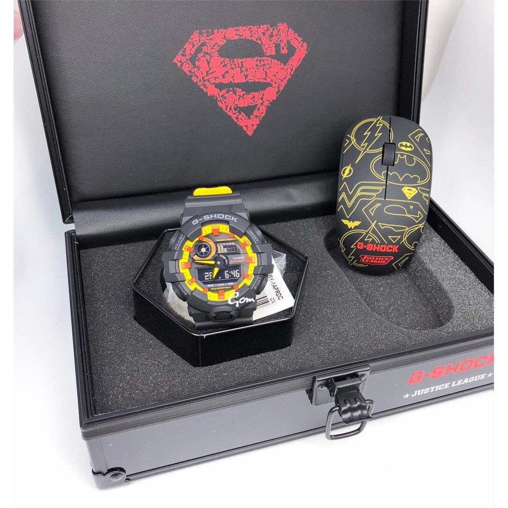 G-Shock GA700 GA-700BY-1APRDC Superman Justice League Special