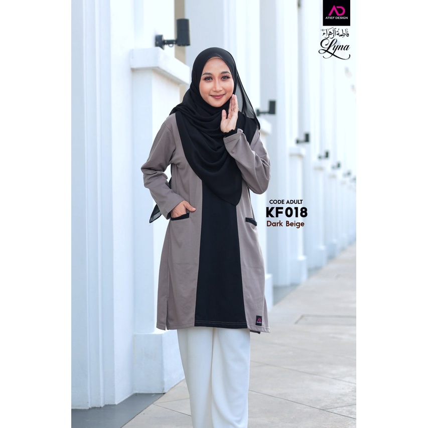 ATIEF DESIGN Signature Series: LYNA DEWASA - Premium TC Cotton Muslimah ...