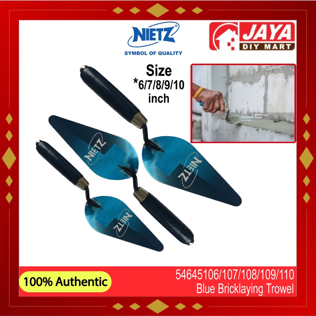 Blue on sale trowel bricklaying