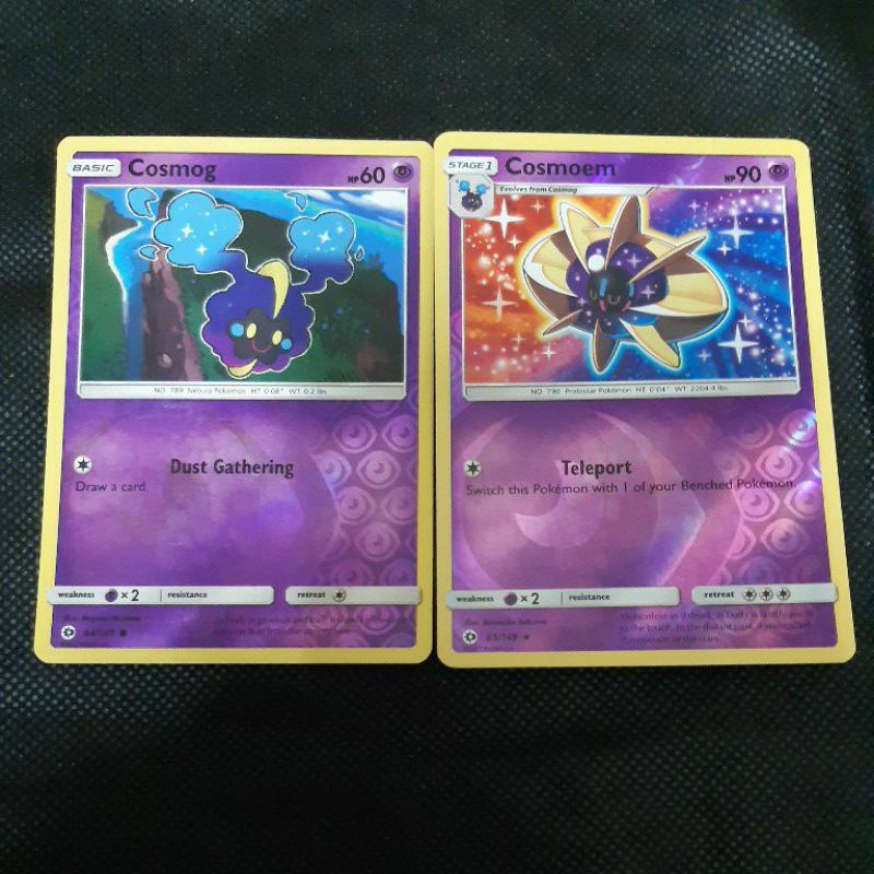 Pokemon Card TCG : Cosmog 64/149 & Cosmoem 65/149 Set -2cards Condition:  Light Played to Near Mint 100% Original | Shopee Malaysia