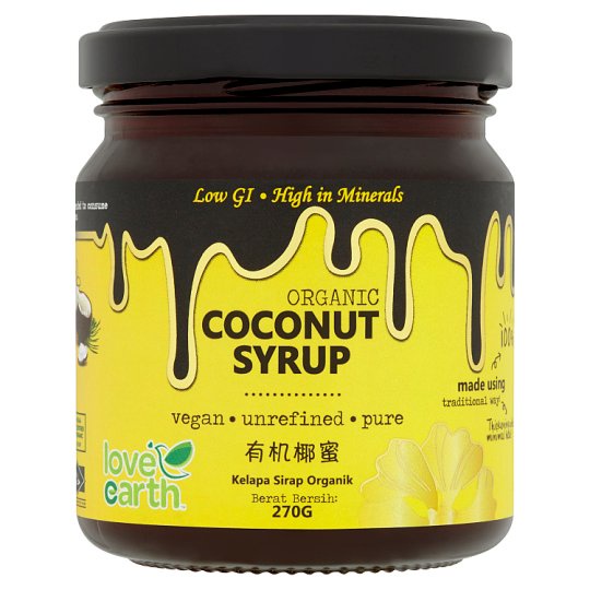 Love Earth Organic Coconut Syrup, 270g | Shopee Malaysia