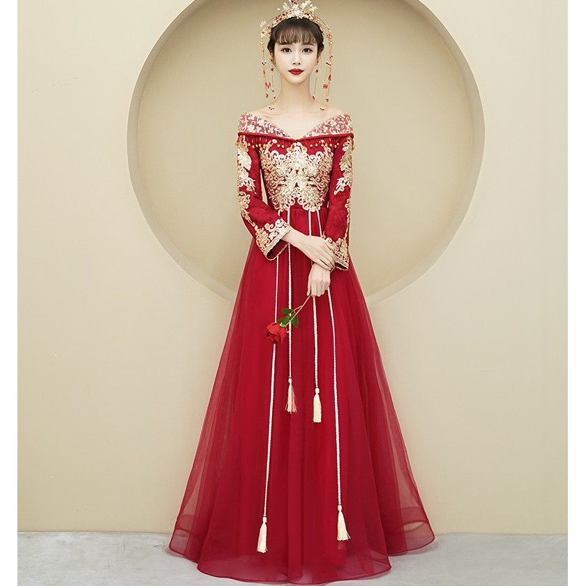 Cheongsam gown outlet