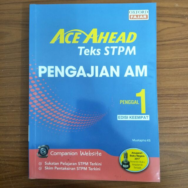 ACE AHEAD TEKS STPM PENGAJIAN AM PENGGAL 1 | Shopee Malaysia