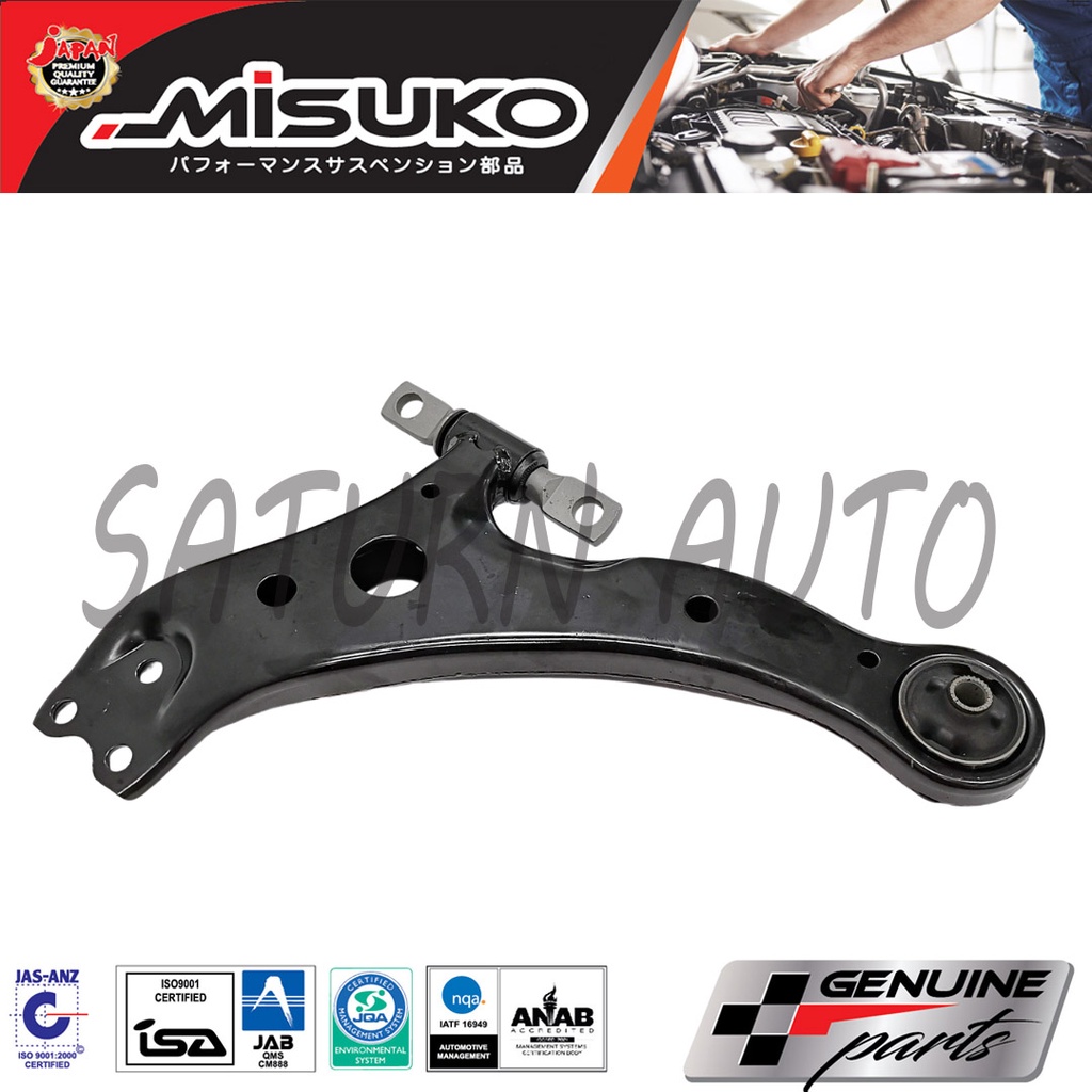 TOYOTA LEXUS ES250(ASV60) FRONT LOWER ARM (LEFT) BRAND MISUKO | Shopee ...