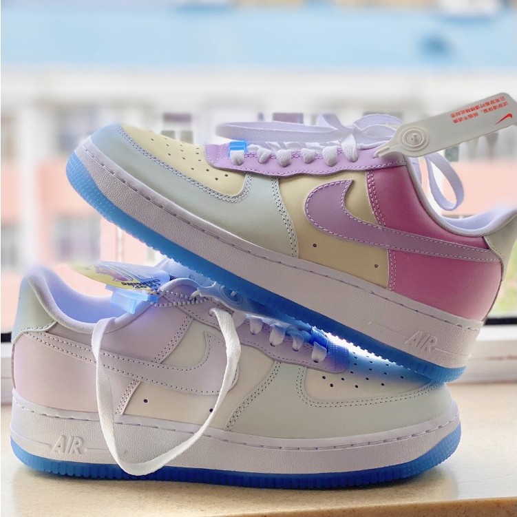 Boutique 2collor 2021 New Nike Wmns Air Force '07 Low photochromic 
