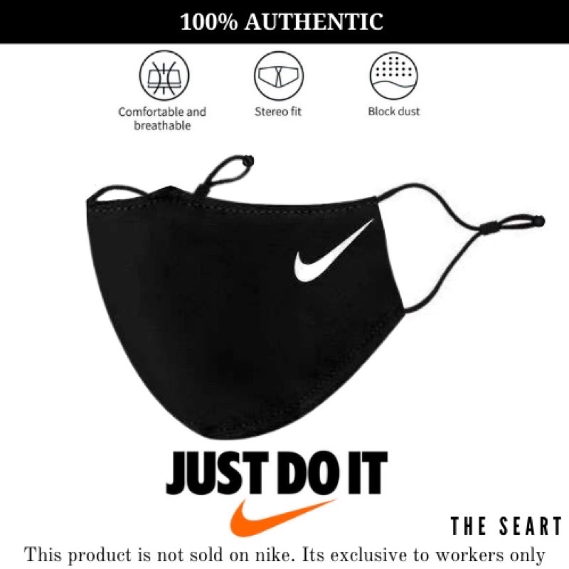 Original Nike DriFIT Employee face mask 2 box 8 masks set Shopee