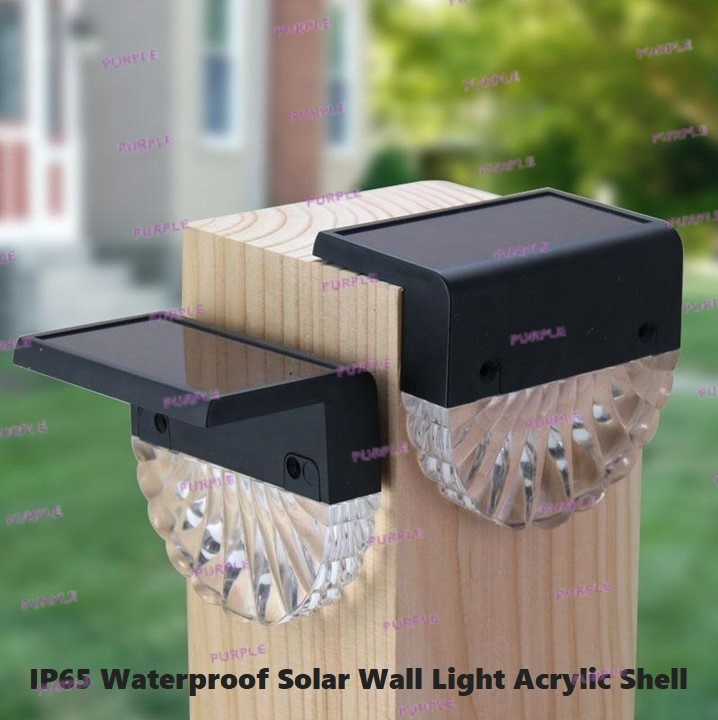 Home & Living Solar wall light Outdoor Fence Light Waterproof Auto on ...