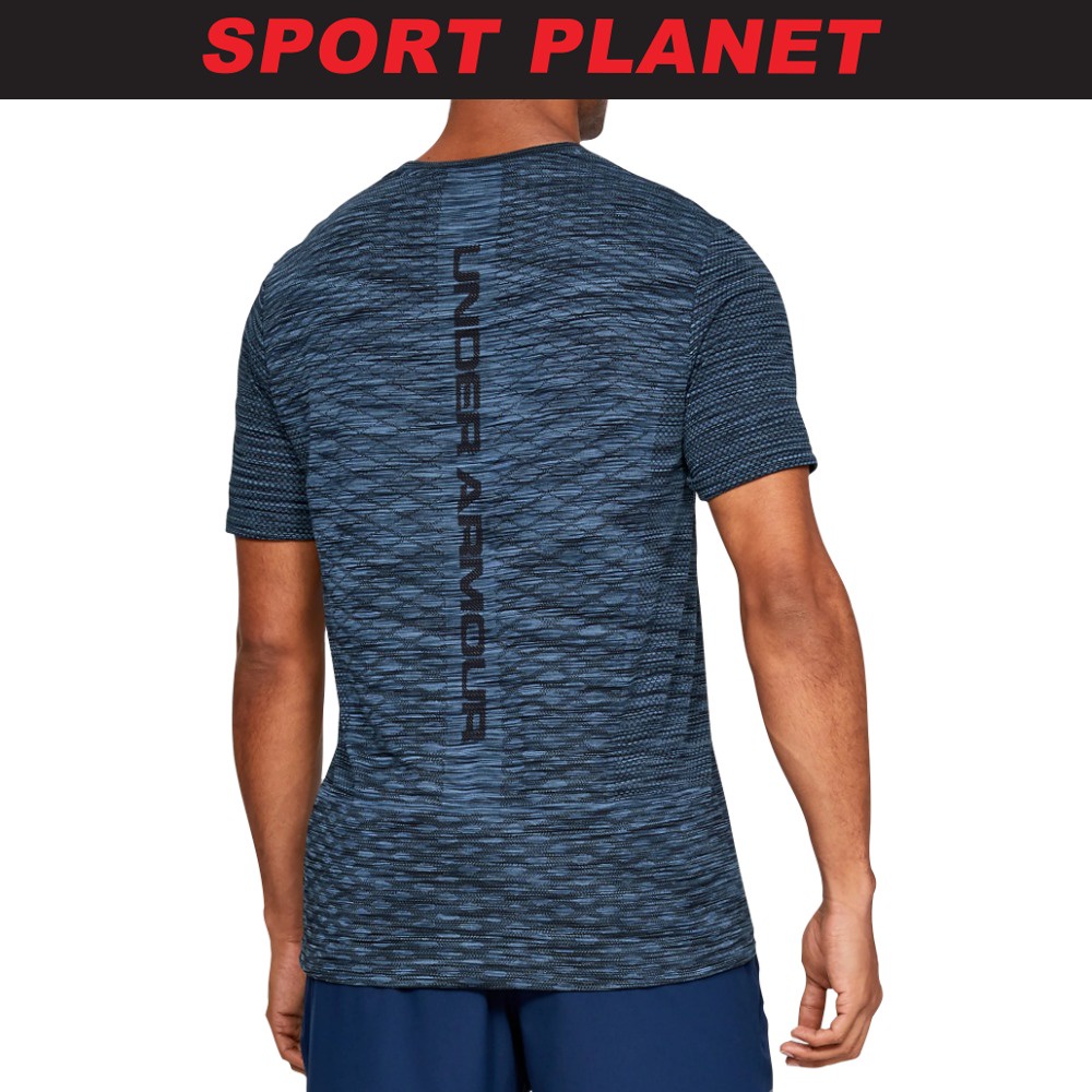 Under Armour Men Vanish Seamless Short Sleeve Tee Shirt Baju Lelaki 1328689 407 Sport Planet 22 12 Shopee Malaysia