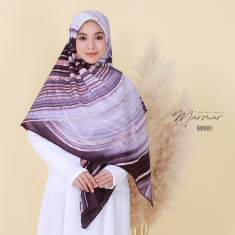 [HIJAB GALERIA]TUDUNG BAWAL COTTON VOILE LABUH BIDANG 60 HELWA,IRIS ...