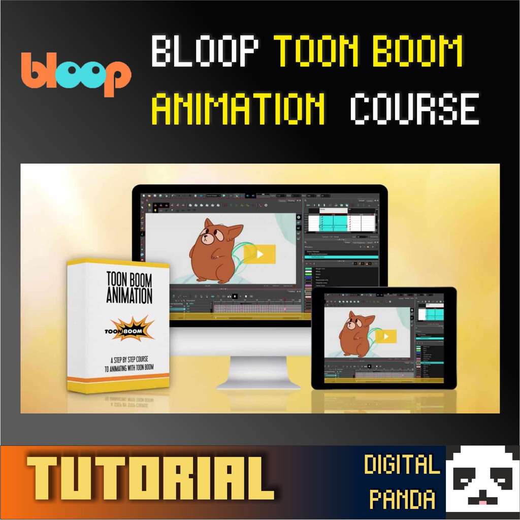 [ FULL TUTORIAL] BLOOP ANIMATION - TOON BOOM ANIMATION COURSE | Shopee ...