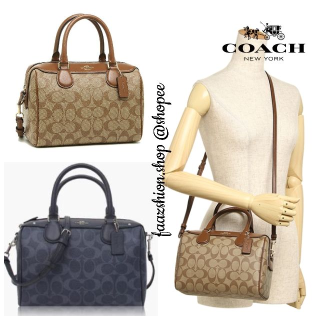 Coach bowling cheap bag satchel