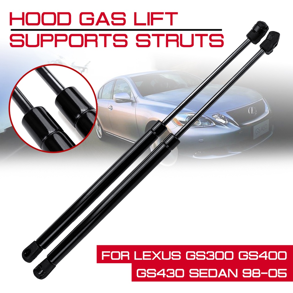 For Lexus GS300 GS400 GS430 9805 Sedan Refit Hood Gas Shock Car