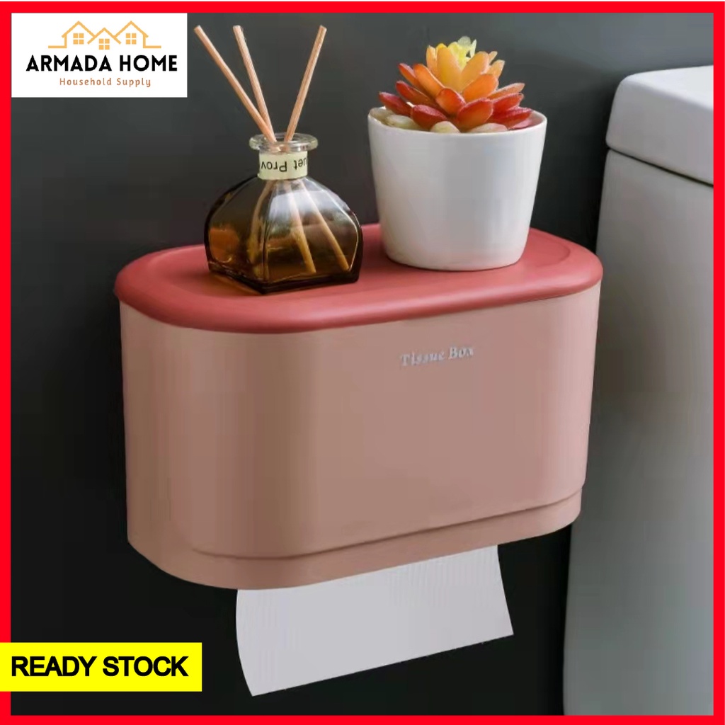 Toilet Tissue Box Tissue Storage Kotak Tissue Tissue Box Sticky