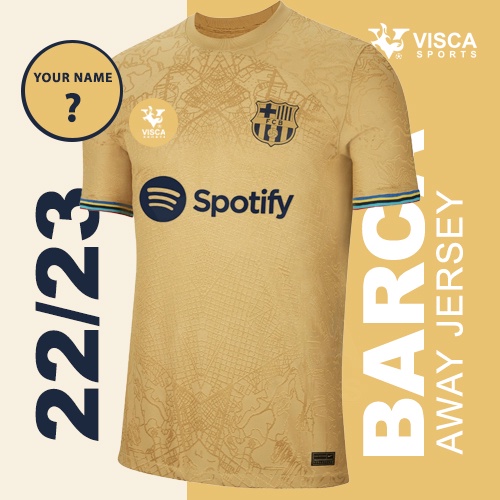 FC Barcelona 22-23 Away Jersey