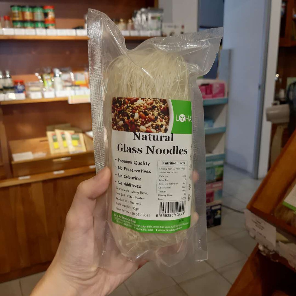 Lohas Natural Mung Bean Glass Noodle 80g 天然绿豆冬粉 Shopee Malaysia