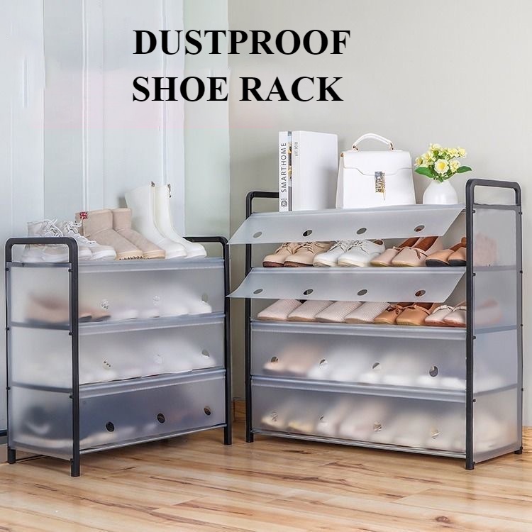SHOE ORGANIZER PLASTIC SHOE RACK PLASTIC SHOE CABINET RAK KASUT