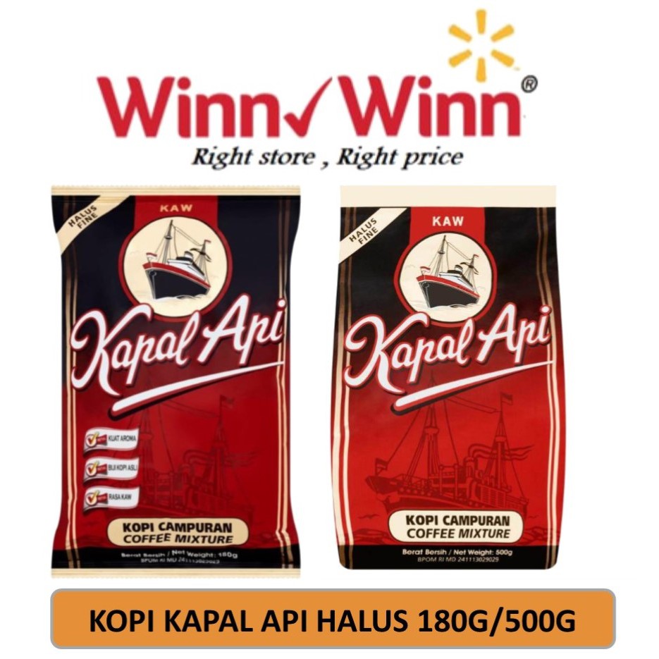 ( HALAL ) Kopi Kapal Api Halus 158g / 440g | Shopee Malaysia