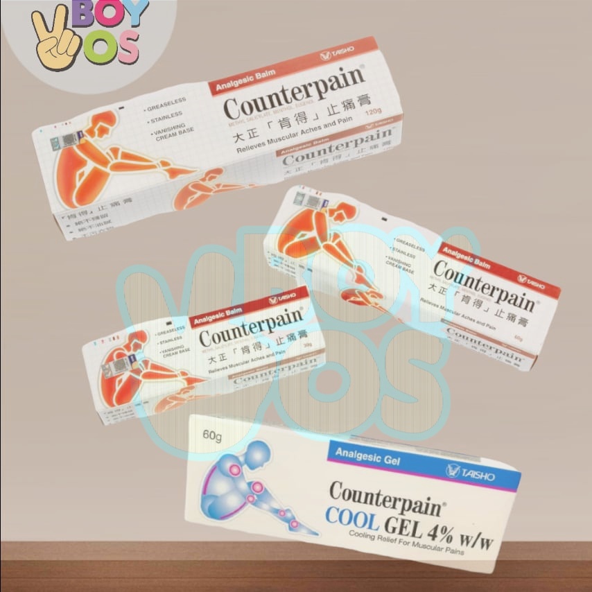 Counterpain Analgesic Cream (30g / 60g / 120g) | Shopee Malaysia