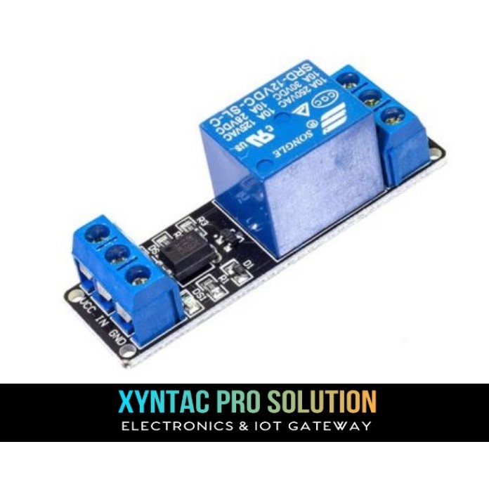 12V 1 Channel Relay Module opto isolator relay Shopee Malaysia