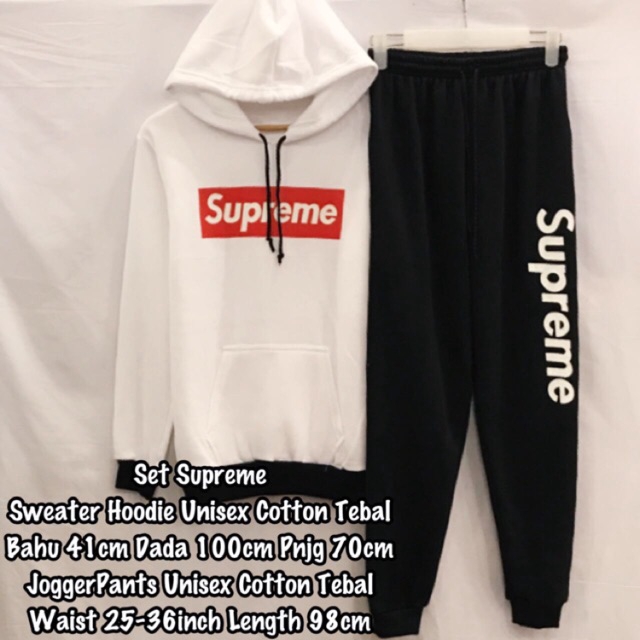 Supreme hoodie cheap and pants