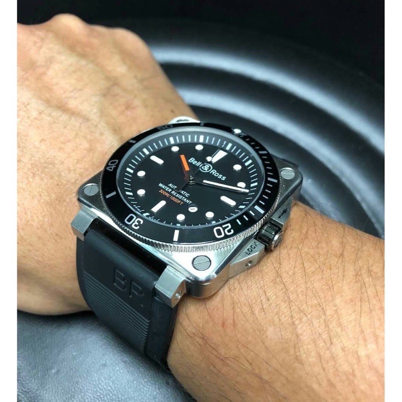 Bell Ross Fully Automatic men s watch Shopee Malaysia