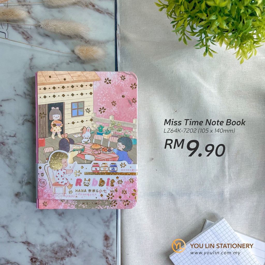 MISS TIME Note Book 105X140MM - LZ64K-7202 | Shopee Malaysia