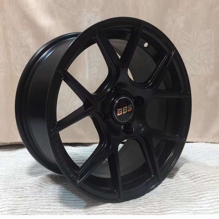 New 15 inch Sport Rim BBS (Flow Forming) 15x7 4x100 ET35 Matte Black ...