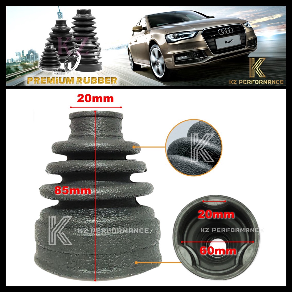 NISSAN X-TRAIL T30 2011 / 20MM - 60MM / DRIVE SHAFT BOOT / REAR AXLE ...