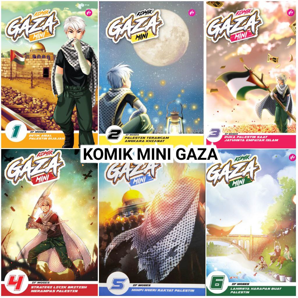 Buku Komik Gaza Mini 1 2 3 4 5 6 7 8 Shopee Malaysia