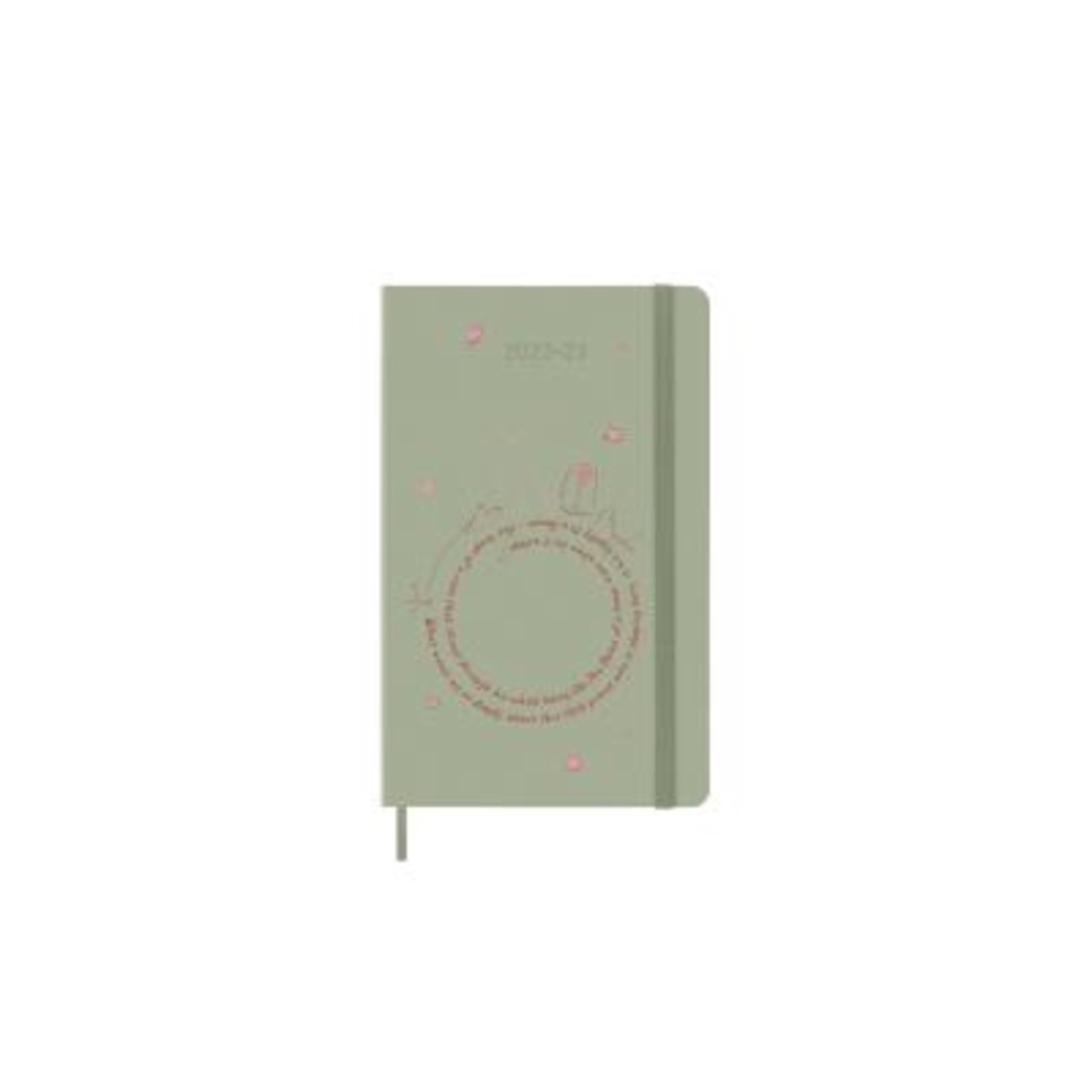 [English] Moleskine Limited Edition 2023 Weekly Notebook Planner Petit Prince, 18m, Large, Ro