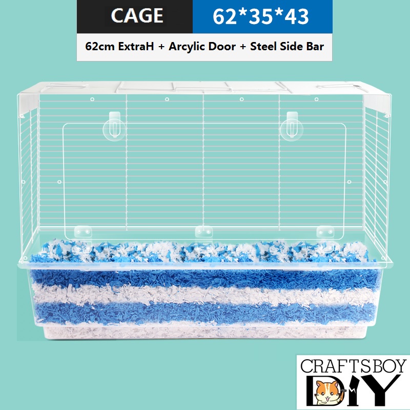 View of Bucatstate Hamster Cage 62cm With Door Sangkar Hamster Besar New ...