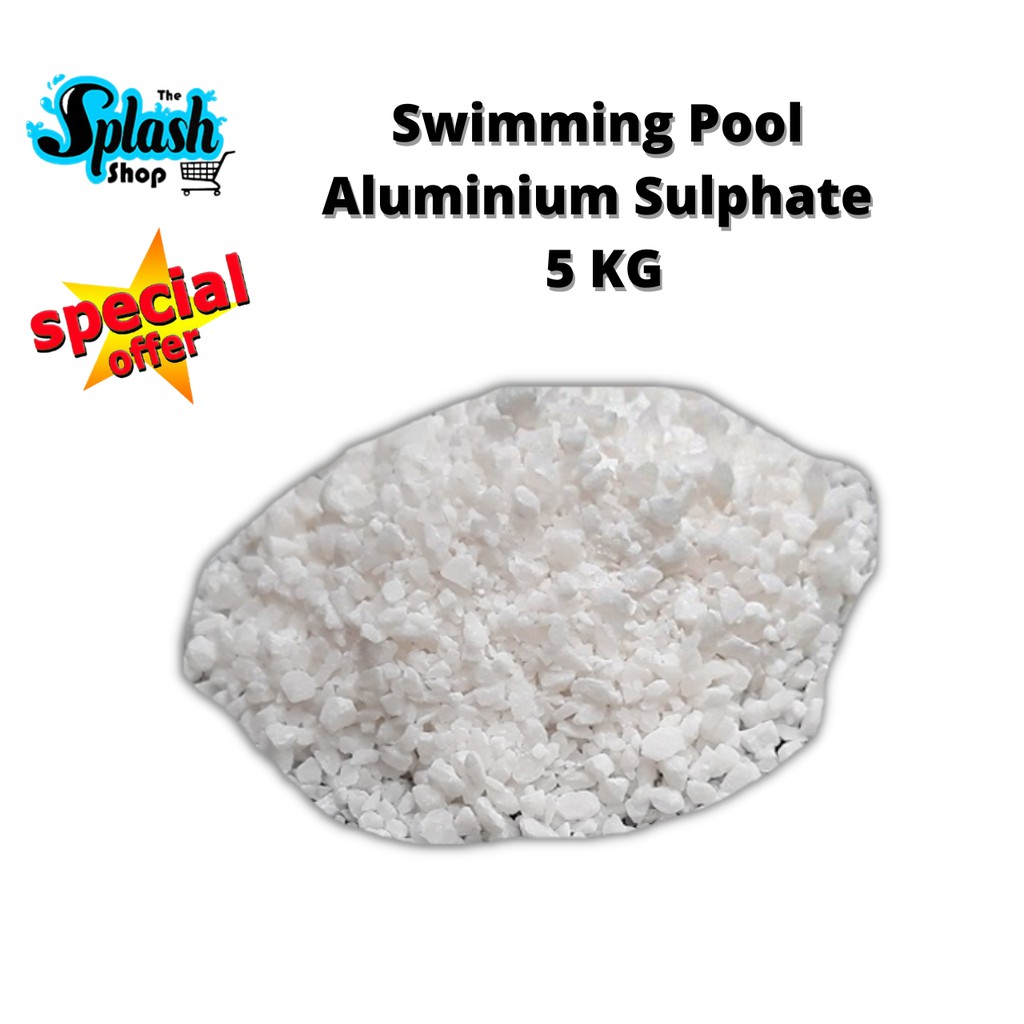 𝐒𝐏𝐋𝐀𝐒𝐇 [𝐑𝐄𝐀𝐃𝐘 𝐒𝐓𝐎𝐂𝐊] ALUMINIUM SULPHATE // TAWAS // ALUM 5KG